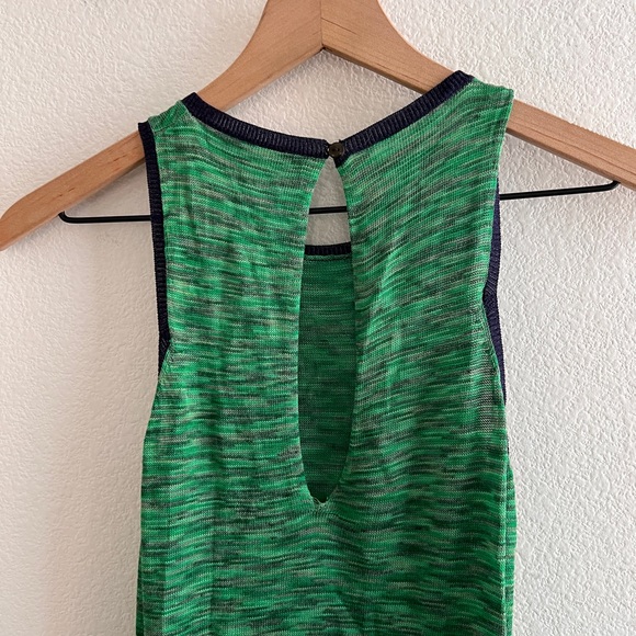 Ann Yee Tank Knit Green Dress - Picture 6 of 9